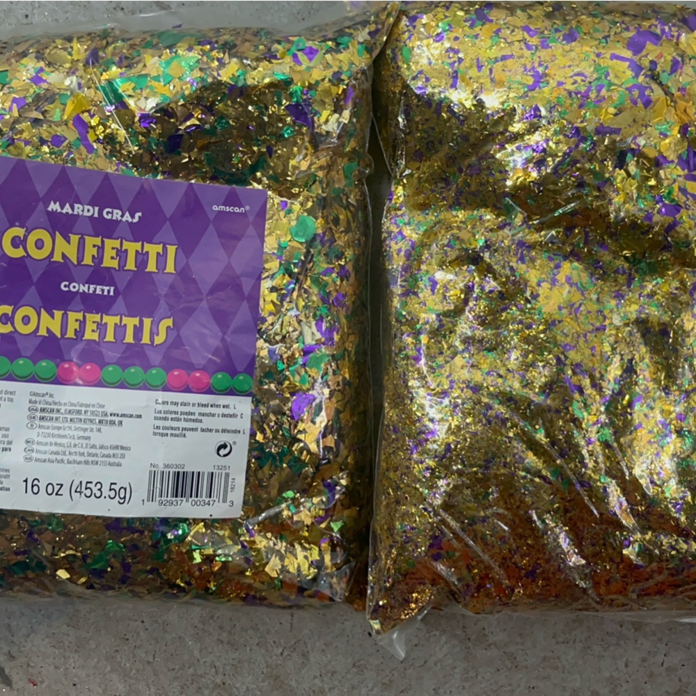 Confetti Mix - Gold and Purple